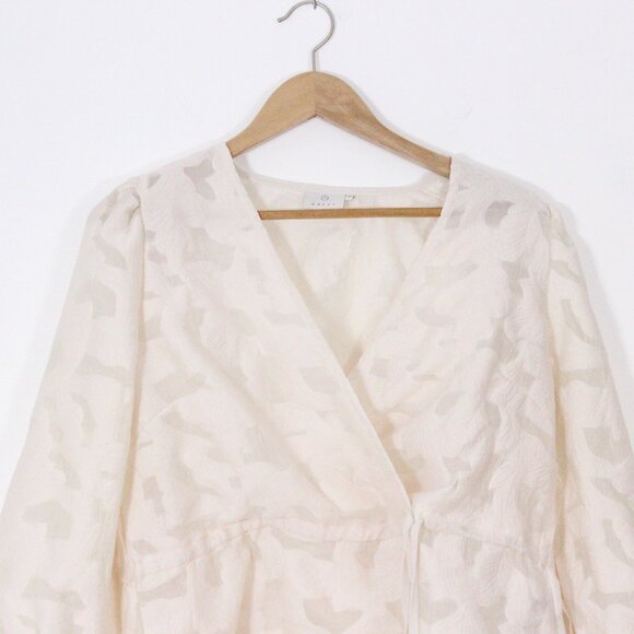 *KAFFE KARINA CREAM FLORAL BLOUSE - Picture 8 of 11